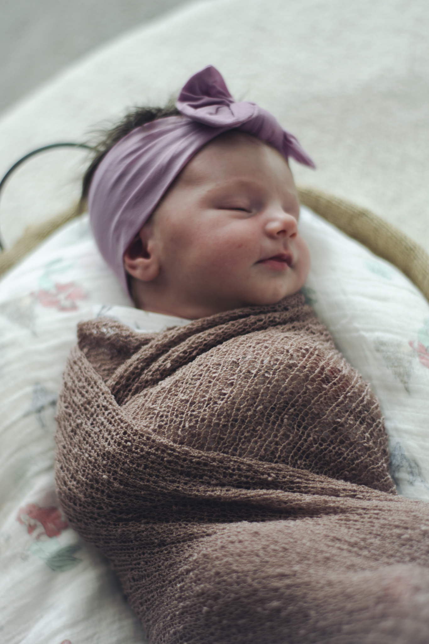 Sleeping newborn